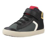 Geox Baby B GISLI BOY Sneaker, Black/DK Green, 3.5 UK Child