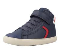 Geox Baby B GISLI BOY Sneaker, Navy/RED, 6 UK Child
