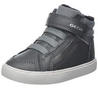 Geox Baby B Gisli Girl F Sneaker, Dark Grey, 3.5 UK Child