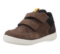 Geox Baby B HYROO BOY WPF Sneaker, Brown Cotto/Black, 7 UK Child