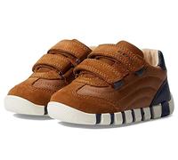 Geox Baby B IUPIDOO BOY A Sneaker, Cognac/Navy, 3 UK Child