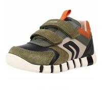 Geox Baby B Iupidoo Boy D Sneaker, Dk Green Black, 3.5 UK Child