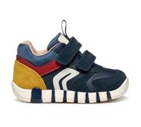 Geox Baby B Iupidoo Boy First Steps Navy/Dk Red, 18 EU