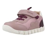 Geox Baby B IUPIDOO Girl A Sneaker, Pink, 2 UK Child