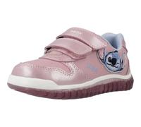 Geox Boy's B LIGHTYLOO Girl Sneaker, Pink/Sky, 7.5 UK Child