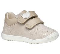 Geox Baby B MACCHIA Girl A Sneaker, Beige, 7 UK Child