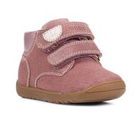 Geox Baby B MACCHIA Girl C Sneaker, Pink, 2 UK Child