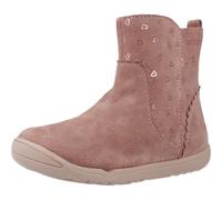 Geox Baby B MACCHIA Girl First Walker Shoe, DK Rose, 7 UK Child