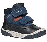Geox Baby B OMAR BOY WPF C Ankle Boot, Black/Navy, 2 UK Child