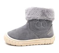 Geox Baby B Omar Girl WPF Ankle Boot, Gray, 3.5 UK Child