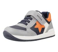 Geox Baby B Rishon Boy First Steps Grey/Orange, 26 EU