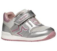 Geox Baby B RISHON Girl A Sneaker, 2.5 UK Child Silver