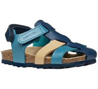Geox Baby B Sandal CHALKI BOY, Navy/Camel, 6 UK Child