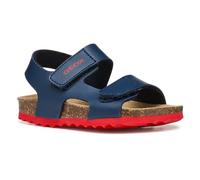 Geox Baby B Sandal CHALKI BOY, Navy/Red, 5 UK Child