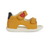 Geox Baby B Sandal Macchia Boy, Ochre Yellow Blue, 3.5 UK Child