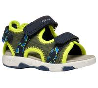 Geox Baby B Sandal Multy BOY, Pistachio/Navy, 6 UK Child