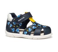 Geox Baby B Sandal ZAPITO BOY, Navy/Ochre, 3 UK Child