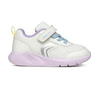 Geox Baby B Sprintye Girl D Sneaker, White Multi-Coloured, 4.5 UK Child