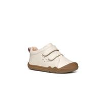 Geox Baby B STEPPIEUP Girl A Sneaker, 5 UK Child Off-White