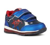 Geox Baby B Todo Boy Sneaker, Navy red, 3.5 UK Child
