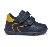 Geox Baby B Zapito Boy First Steps Navy/Ochre, 26 EU