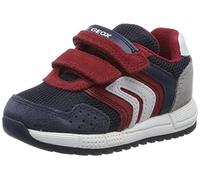 Geox Baby Boys' B Albums Boy Trainers, Red Navy, 3.5 UK