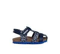 Geox Baby Boys B Chalki Boy Sandal, Navy White, 3.5 UK Child