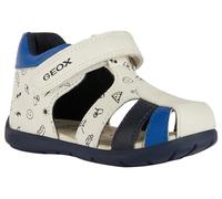 Geox Baby B ELTHAN BOY C Sandal, White Royal, 2.5 UK Child