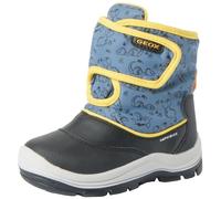 Geox Baby Boys' B Flanfil Boy B ABX Ankle Boot, Dk Avio Yellow, 3.5 UK