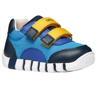 Geox Baby Boys B Iupidoo Boy C Sneaker, Azure Navy, 2 UK Child