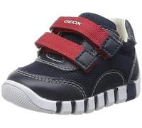 Geox Baby B Iupidoo Boy First Walker Shoe, Navy, 7 UK Child