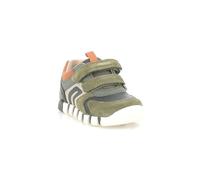 Geox Baby Boy's B Iupidoo D Trainers, Dk Green Black, 3 UK
