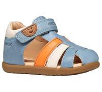 Geox Baby Boys' B Macchia Boy Sandal, LT Sky/Orange, 18 EU