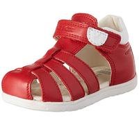 Geox Baby Boys' B Macchia Boy Sandal, Red White, 20 EU Schmal