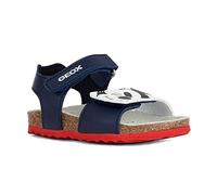 Geox Baby Boys' B Sandal Chalki Boy Sandals, Navy Optic White, 5 UK