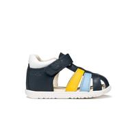 Geox Baby Boys' B Sandal Macchia BoySandal, Navy Dk Yellow, 5 UK