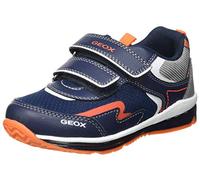 Geox Baby Boys B Todo Boy Sneakers, Navy Fluo Orange, 4.5 UK Child