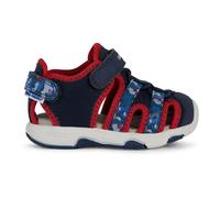 Geox Baby Boys' Multy Boy B Sandals, Navy red, 24 EU