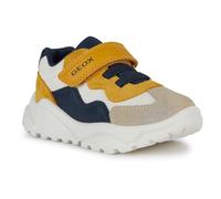 Geox Baby Ciufciuf Boy B Sneaker, Taupe Ochre Yellow, 6 UK Child