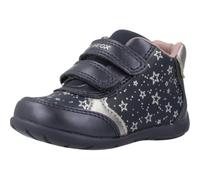 Geox Baby ELTHAN Girl B Sneaker, Blue, 2 UK Child