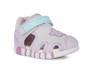 Geox Baby Girl B Iupidoo Gir Sandal, Pink Lilac, 2.5 UK