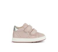 Geox Baby Girls B Biglia Girl C First Steps, Old Rose Silver, 6 UK Child