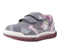 Geox Lightyloo Baby Trainers Grey EU 22 Girls