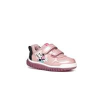Geox Baby Girls B Lightyloo Sneaker, Old Rose Black, 3 UK Child