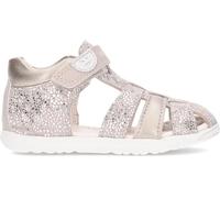 Geox Baby Girls B Sandal MACCHIA Gir, Beige/Lt Gold, 7 UK Child
