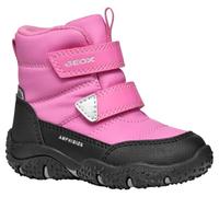 Geox Baby Girls Baltic Abx Snow Boot, Fuchsia Black, 3 UK Child