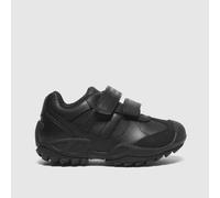 Geox Boys J New Savage Boy B Shoes, Black, 11 UK