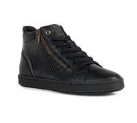 Geox Womens D Blomiee B Sneakers, Black, 7.5 UK