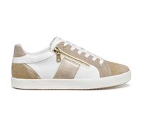 Geox Women's D BLOMIEE E Trainers, White/Cream, 39 EU