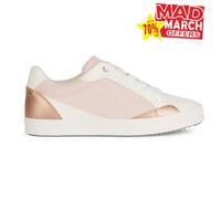 Geox Blomiee Womens Trainers Sporty Casual Comfort Everyday Sneaker Pink